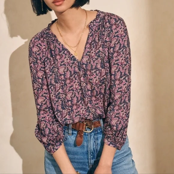 Faherty Portia Top - Picture 1 of 5